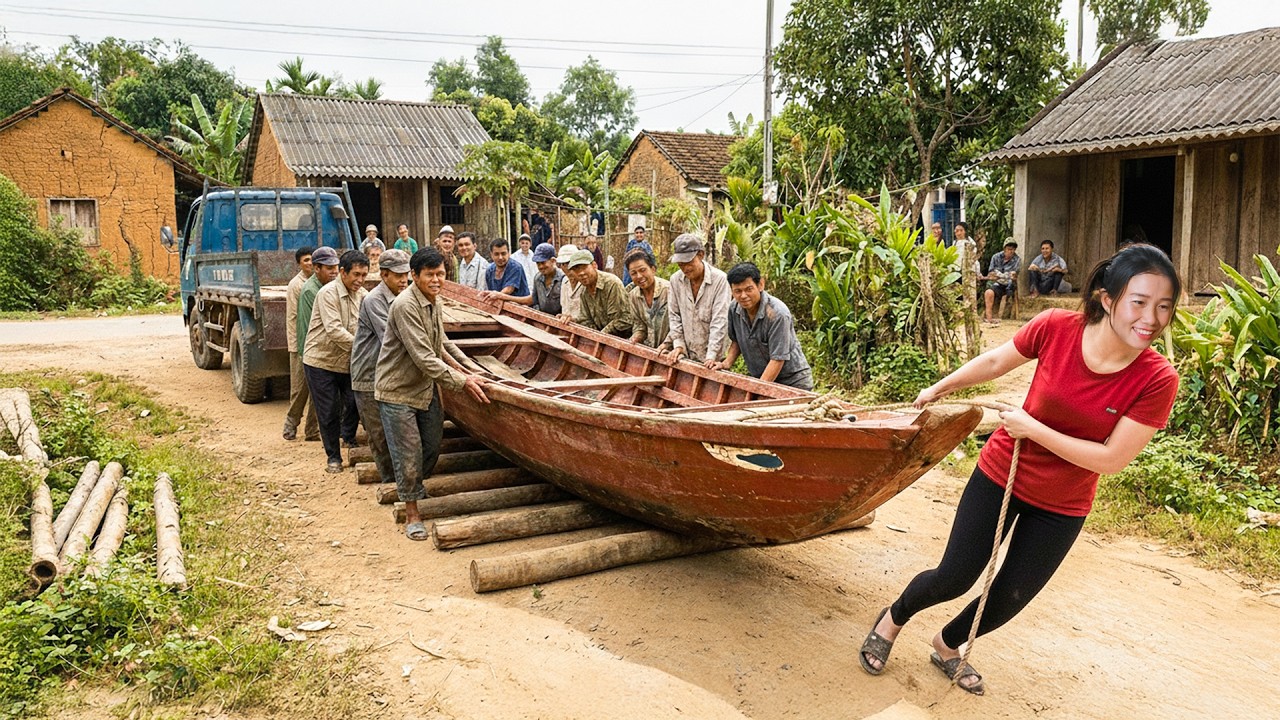 Use Trucks to Transport a Giant Boat for Villagers and Inseminate Pig On Farm | Farm Farm TV