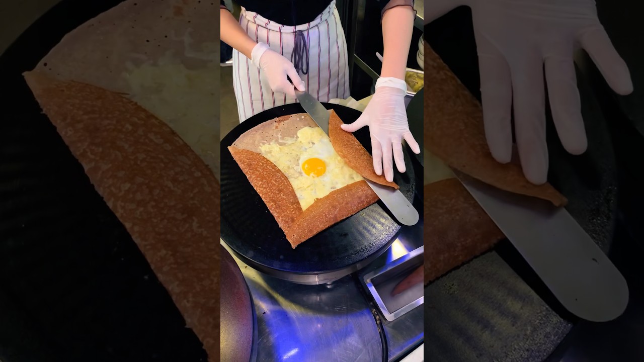 GALETTE COMPLETE - Lunchtime in Laos #laos #caf&eacute; #lunchtime #galette #laostravel #frenchcuisine