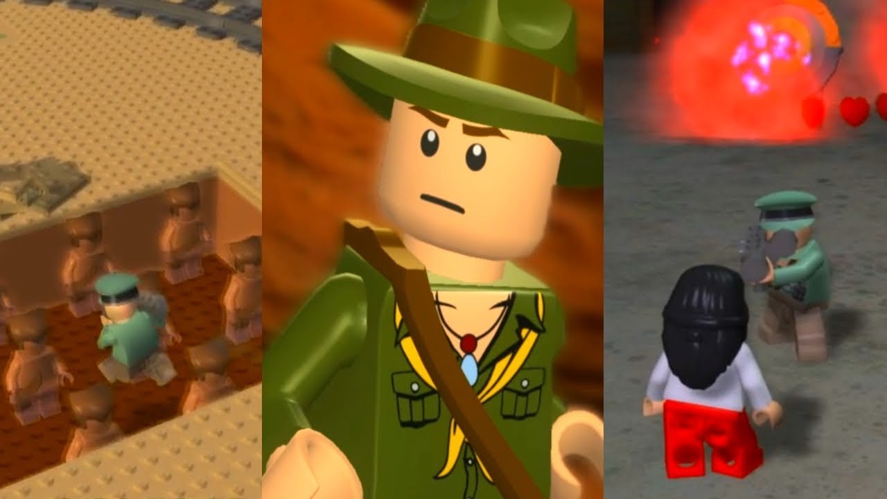 LEGO Indiana Jones - ALL BONUS LEVELS 100% Gameplay Walkthrough