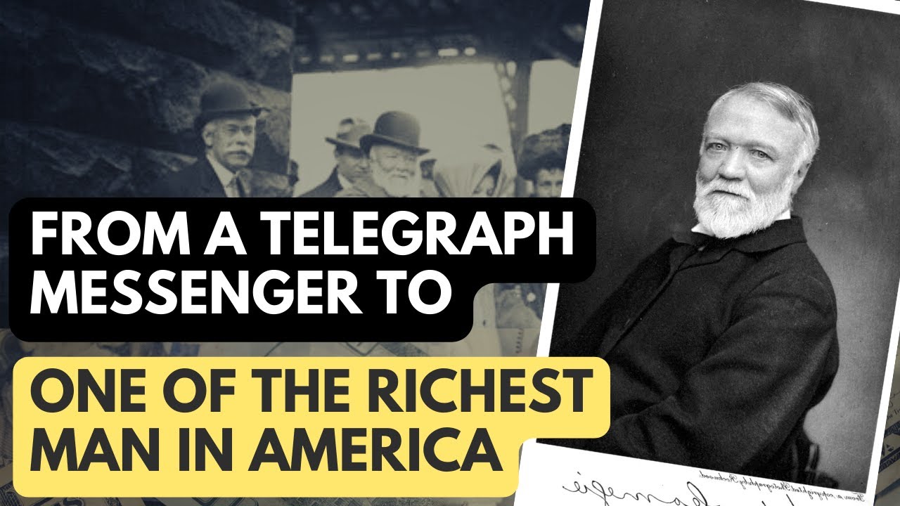 Industrialist Andrew Carnegie Man Who Built America