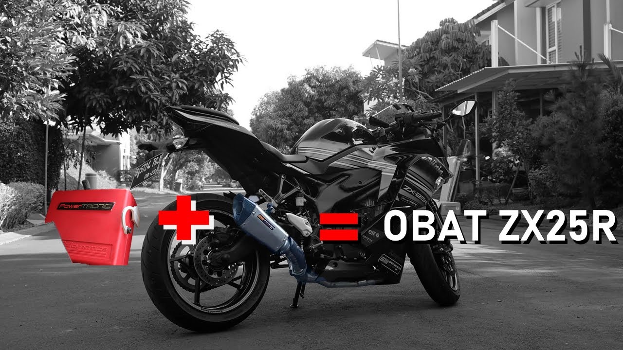 Powertronic + SRV = OBAT Low Torque ZX25R!  Awas Merinding! 3 Mic utk Suara Knalpot