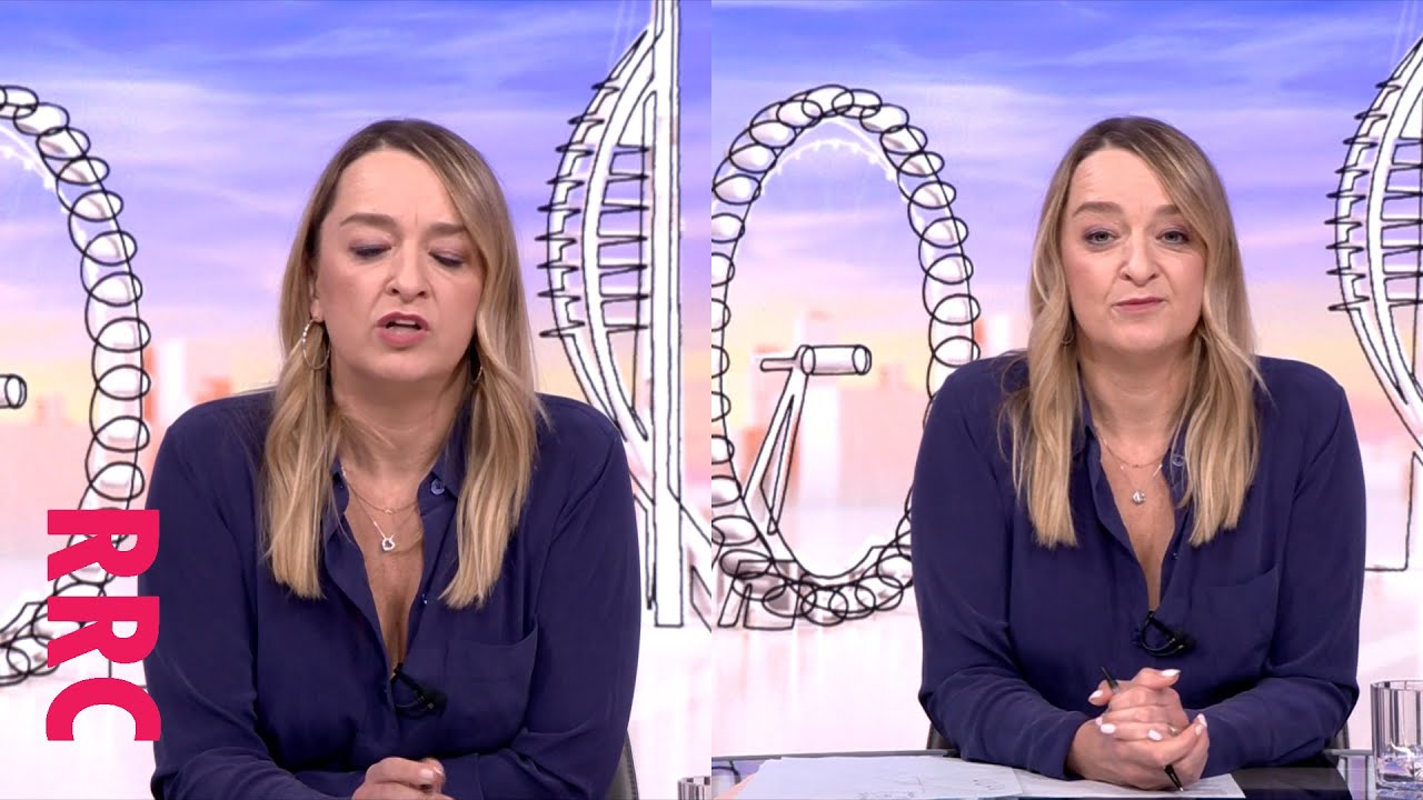Laura Kuenssberg }a smidge unbuttoned