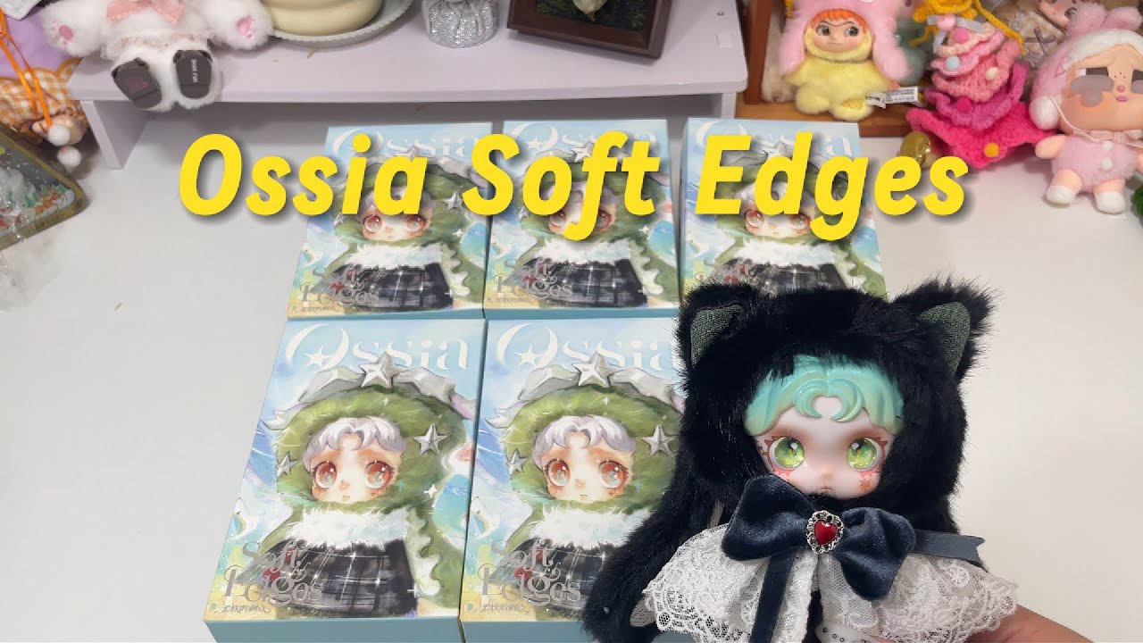 Ossia Soft Edged is here!!#didapop #unboxing #plush #cute #blindbox 