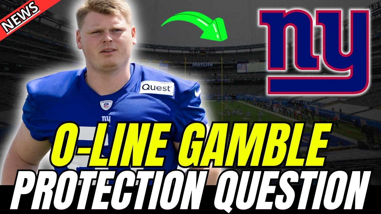 🚨😱 BIG DECISION! Giants Forced Into Huge Offensive Line Decision! NEW YORK GIANTS NEWS TODAY