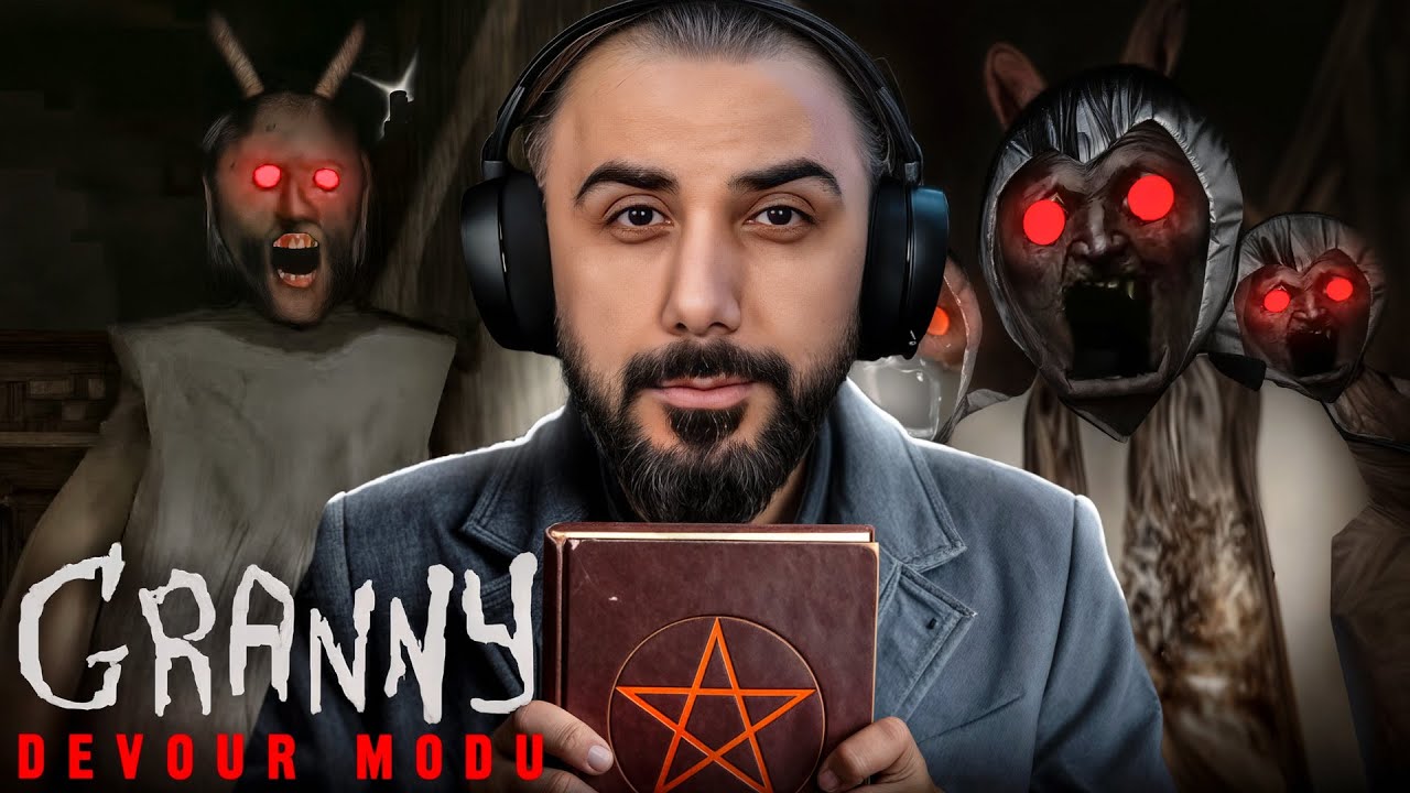 5 DAYS AT THE EVIL GRANDMA'S HOUSE! | GRANNY DEVOUR MOD | Barış Can