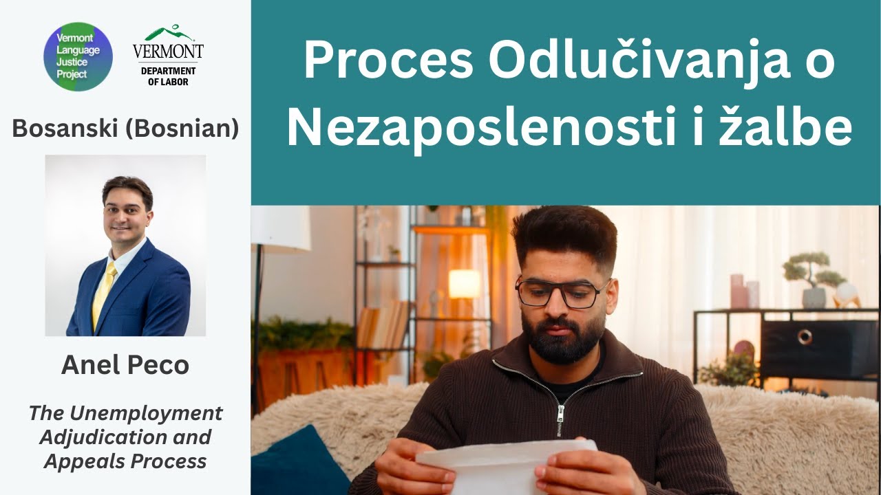 Bosnian: Proces Odlučivanja o Nezaposlenosti i žalbe
