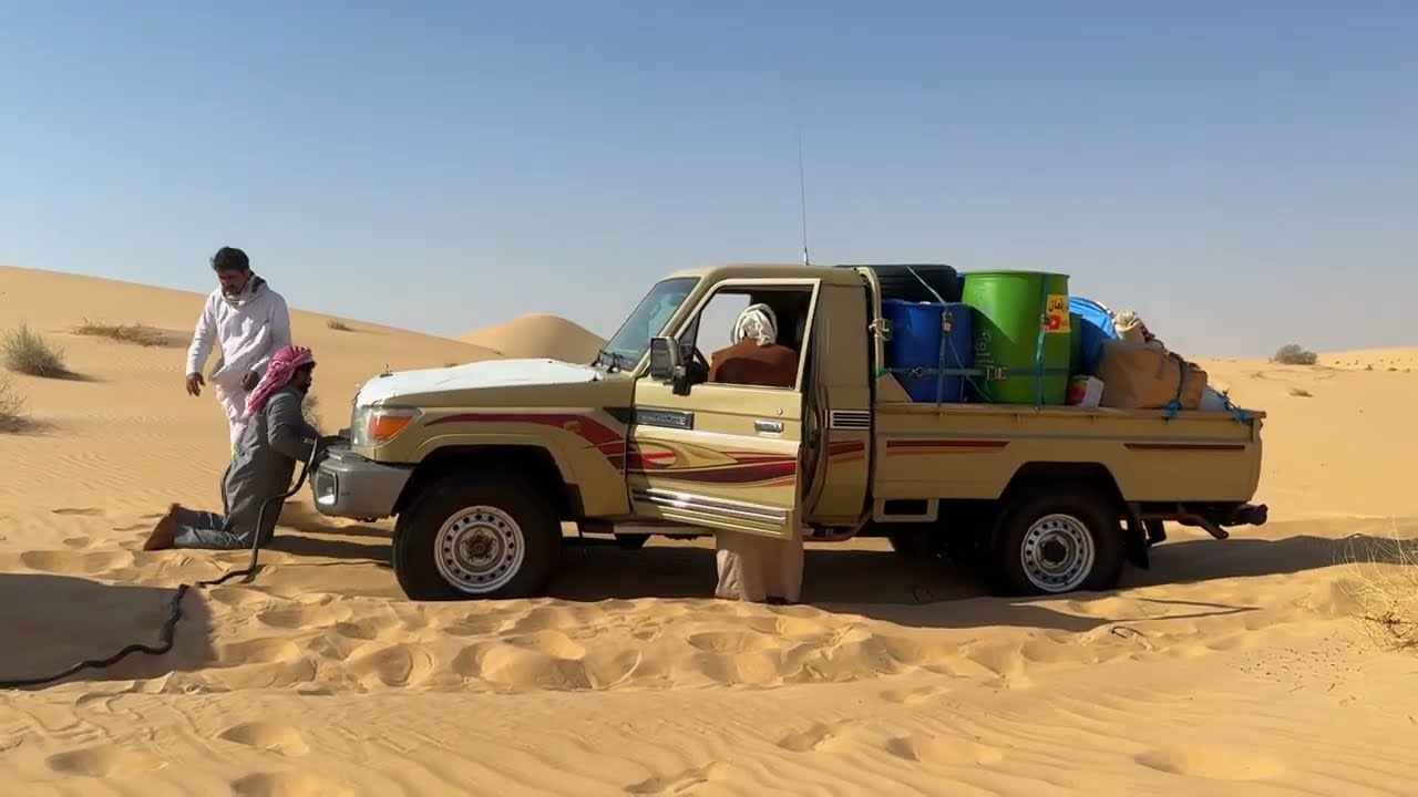رحله ومقناص  الربع الخالي ابو رفعان( جزء ثاني )