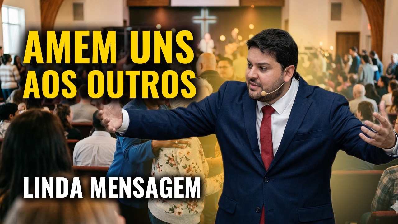 Quem ODEIA seu irmão é ASSASSINO? AMEM UNS AOS OUTROS - PREGAÇÃO 1 JOÃO 3 [PR VITOR LAGUARDIA]