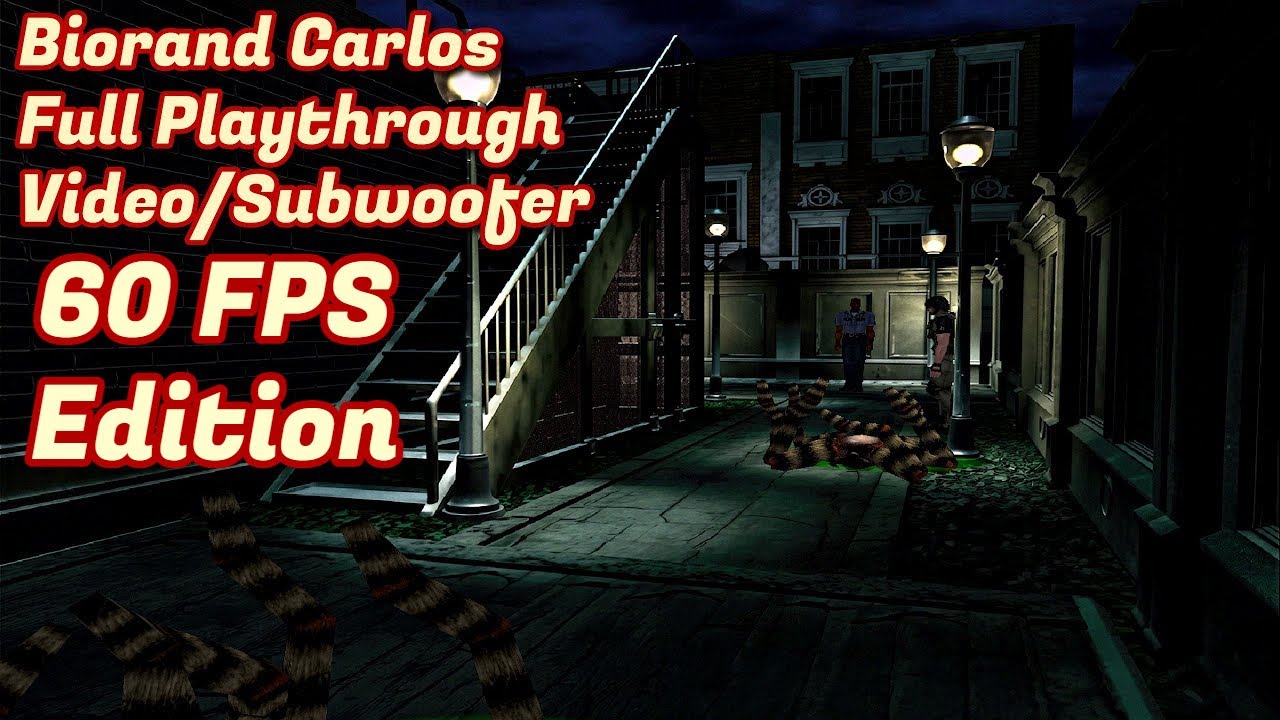 Resident Evil 2: Biorand Carlos Leon B Full 60 FPS Playthrough Video | Subwoofer