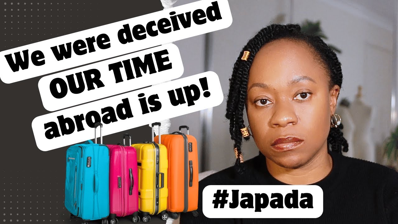 We did not meet A BETTER LIFE abroad. Returning to Nigeria! #Japada