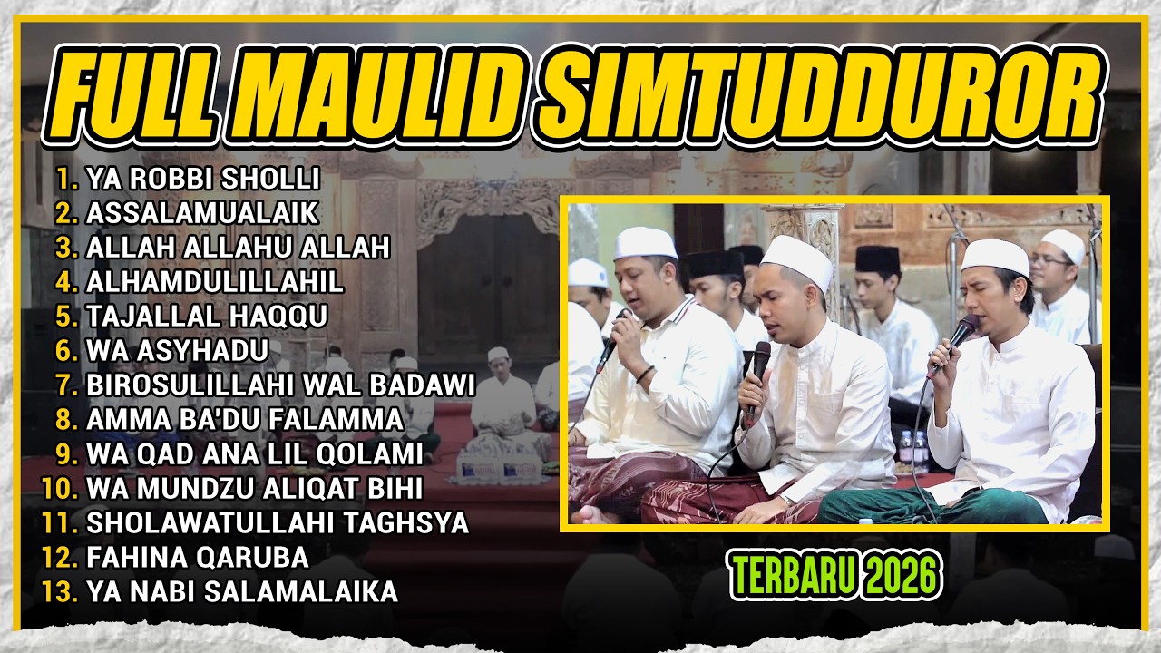 TERBARU 2026! FULL MAULID SIMTUDDUROR & SHOLAWAT CAK ROZI & CAK FANDY