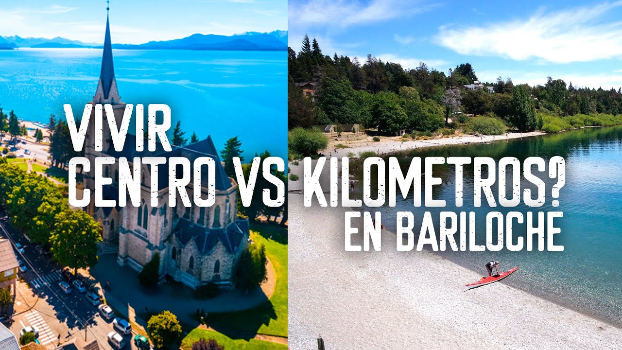 Vivir en el CENTRO de BARILOCHE, pros y contras