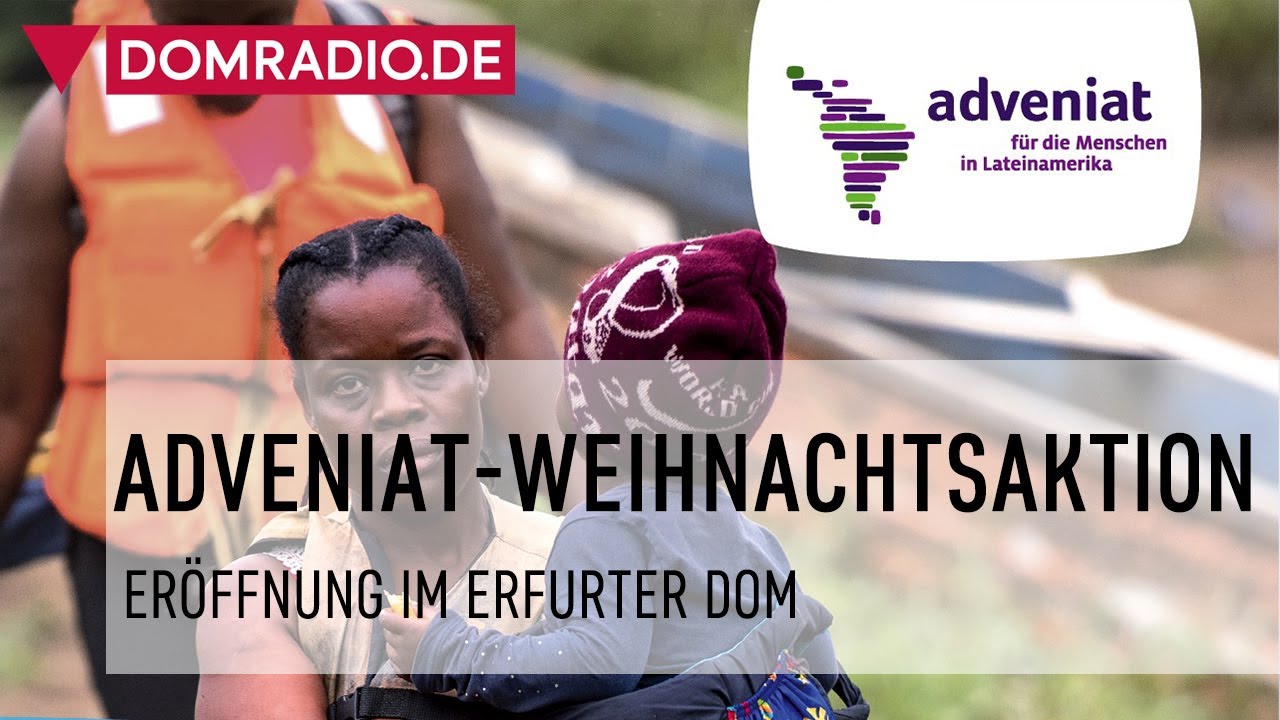 Eröffnung der Adveniat-Weihnachtsaktion im Erfurter Dom