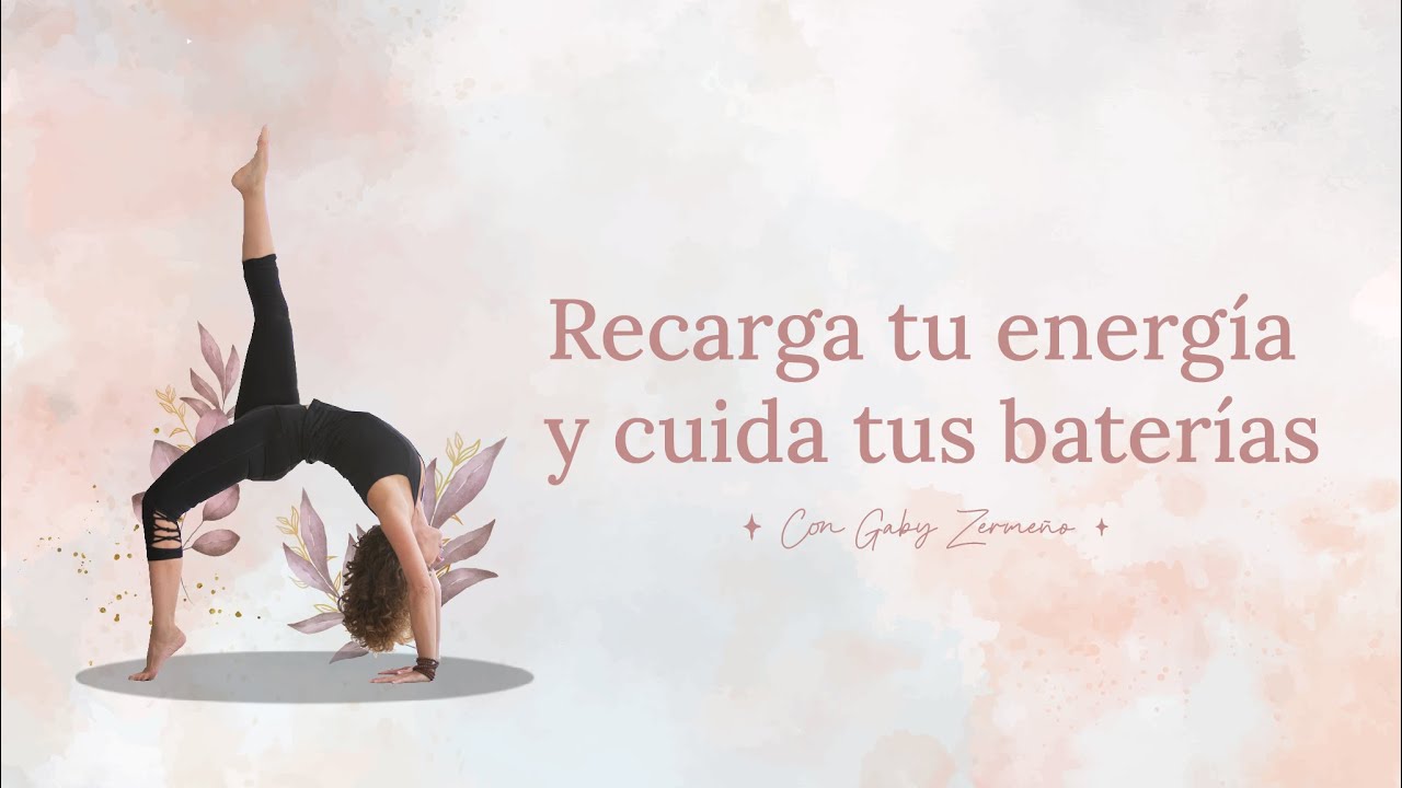 Recarga tu energía y cuida tus baterías