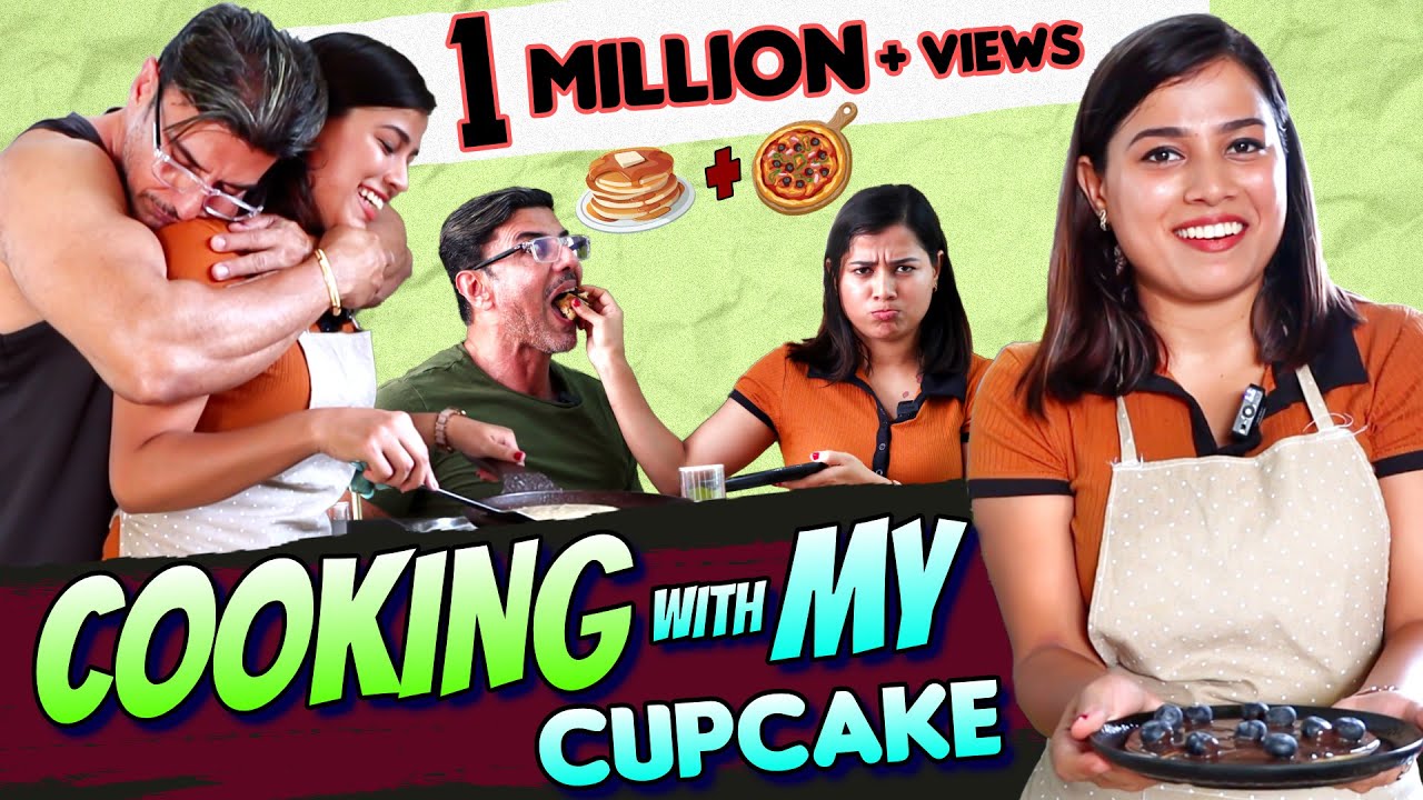 PanCake Pizza 🍕+🥞 with My CupCake | Diet Cooking | King prithiveeraj