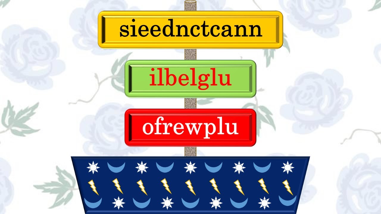 Challenging Word Scramble Puzzles-3