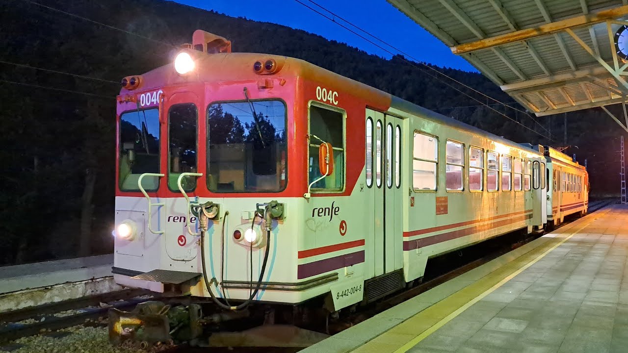 C9 Cercanías Madrid: Cercedilla - Cotos (ida y vuelta) - RENFE serie 442