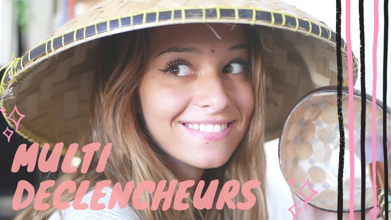 ASMR FRAN&Ccedil;AIS - MULTIDECLENCHEURS INDON&Eacute;SIENS ! (mots d&eacute;clencheurs, visuels, Tapping, scratching)