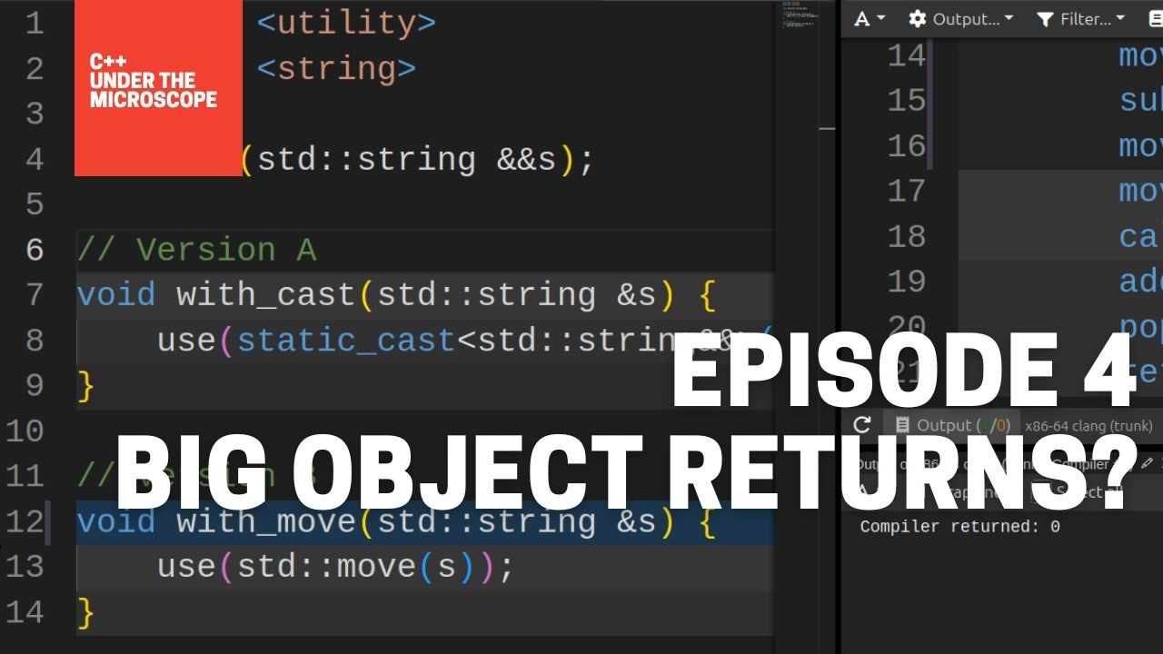 Is Returning Large Objects in C++ Expensive? (Assembly Investigation)