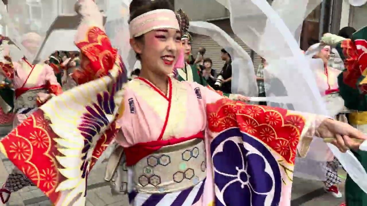 よさこいリターンズ２０２５・濱長花神楽さん１回目
