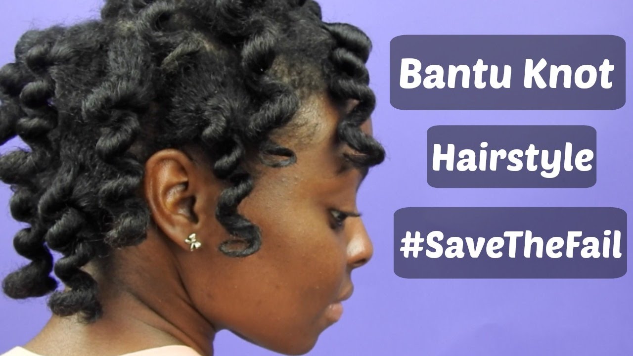 Bantu Knots on Type 4 Hair | 