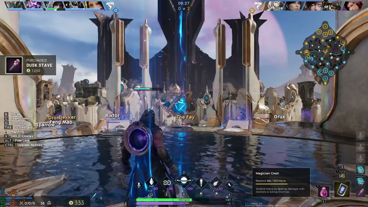 Predecessor, MOBA Gameplay - Gideon - Player vs AI