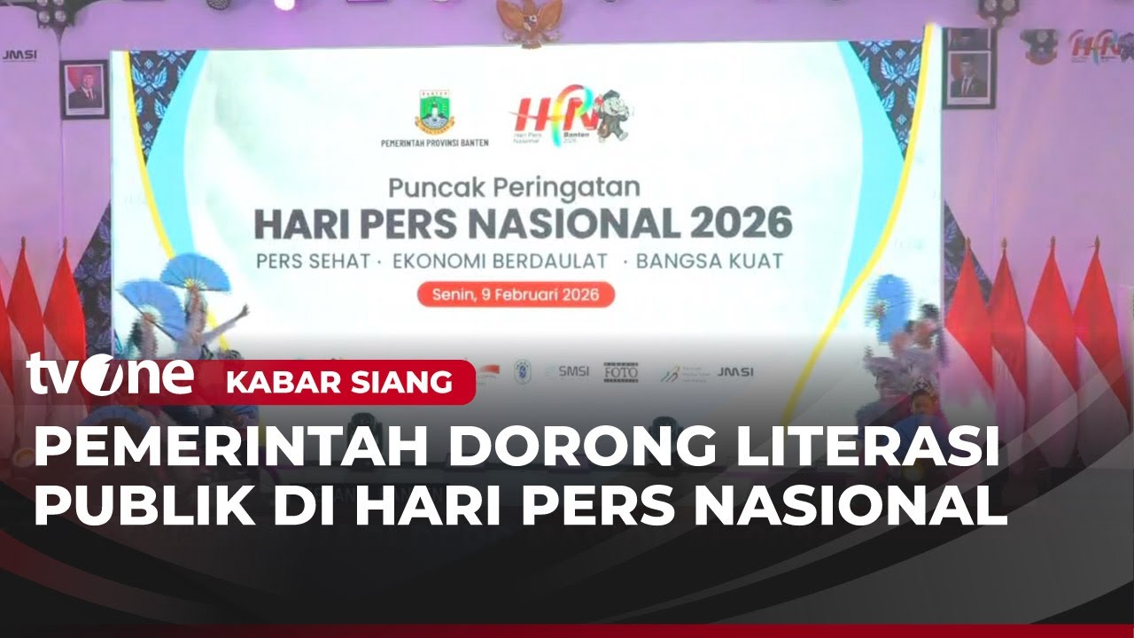Hari Pers Nasional 2026 Mengusung Tema 'Memperkuat Peran Pers' | Kabar Siang
