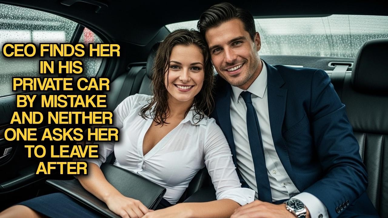 CEO Finds Her In His Private Car By Mistake And Neither One Asks Her To Leave After