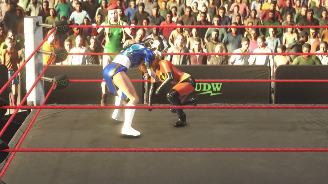 Chun-Li/Cammy White vs. Elastigirl/Violet Parr (Request)