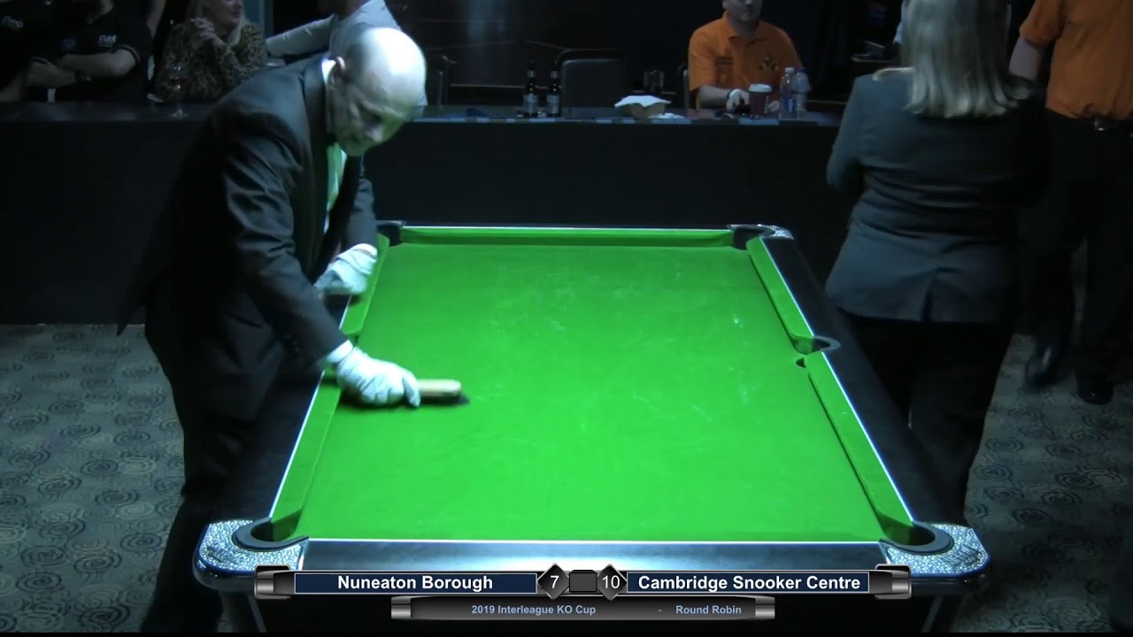 2019 Interleague KO Cup - Nuneaton Borough v Cambridge Snooker Center