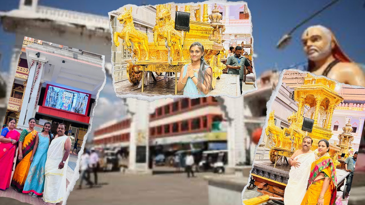 Raghavendra Swamy Temple | mantralaya travel vlog | THE NAMRATHA VLOGS