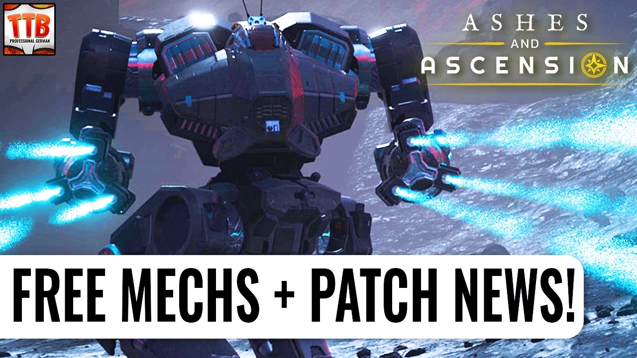 Darmowa aktualizacja mech&oacute;w i przegląd notatek do patcha! DLC nr 9 Ashes And Ascension do MechWar...