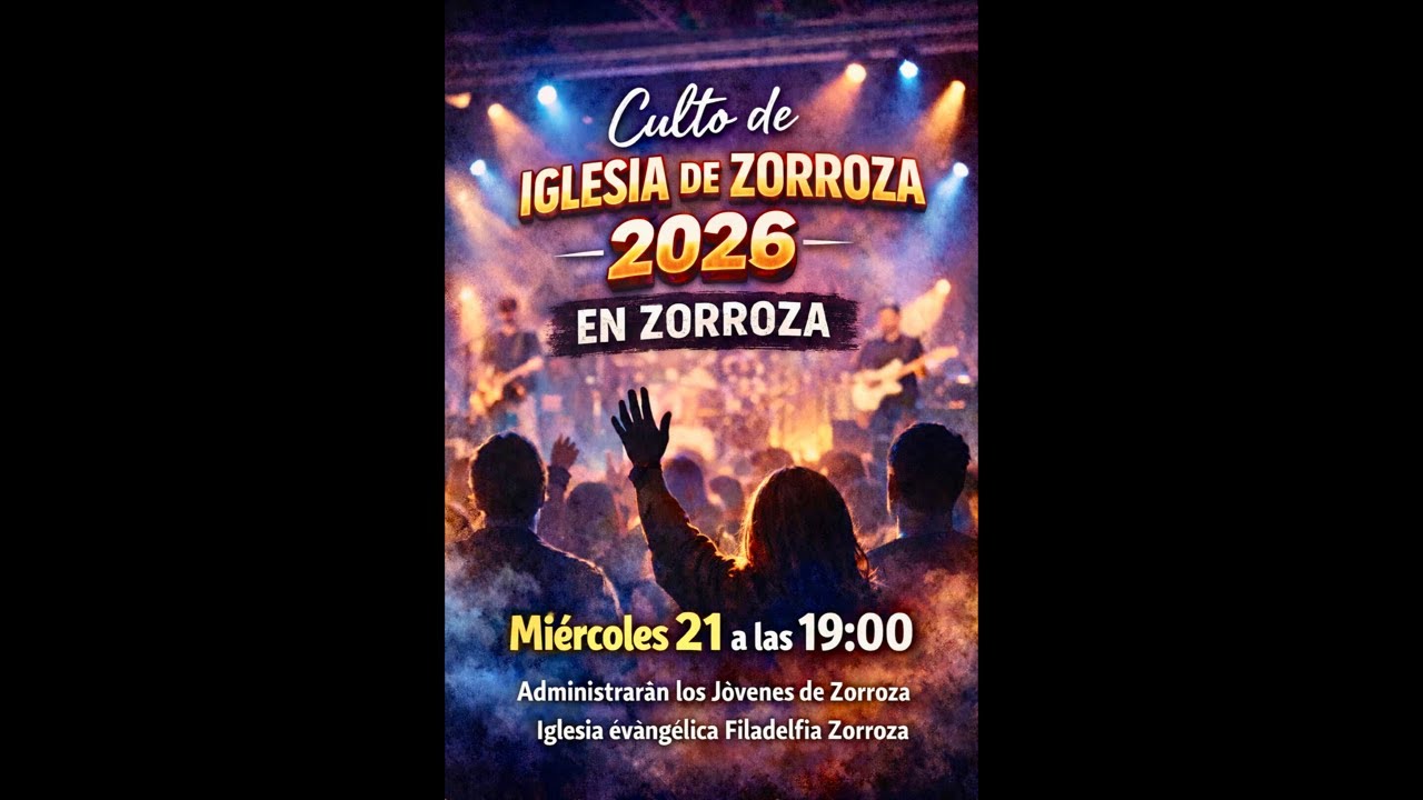 Culto Especial De Jóvenes,Hoy Administraran El Culto Los Jovenes De La Iglesia De Zorroza ( Bilbao )