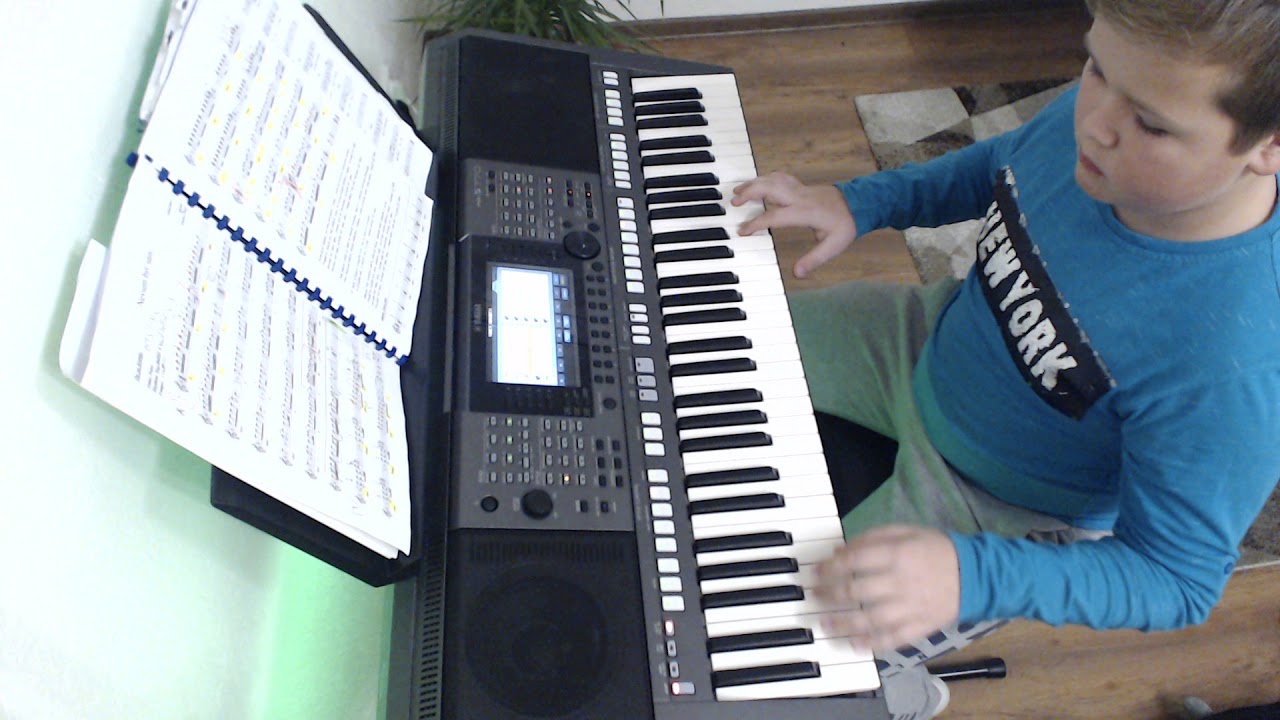 Elán - Neviem byť sám COVER on Yamaha PSR s770 - Dados Music