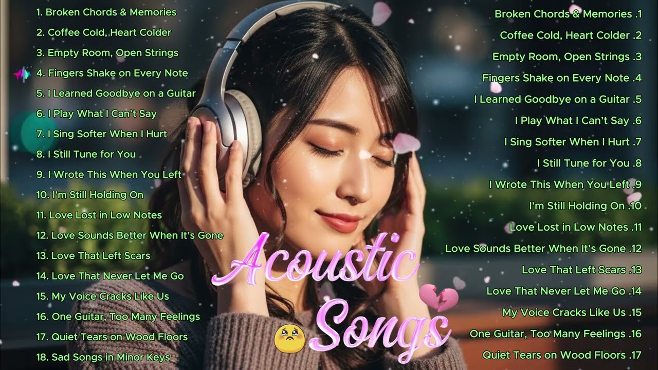 2026 Acoustic Songs🔥🎧4K ( Lyrics ) | Relax Song 4K | Nonstop | Blue Echo