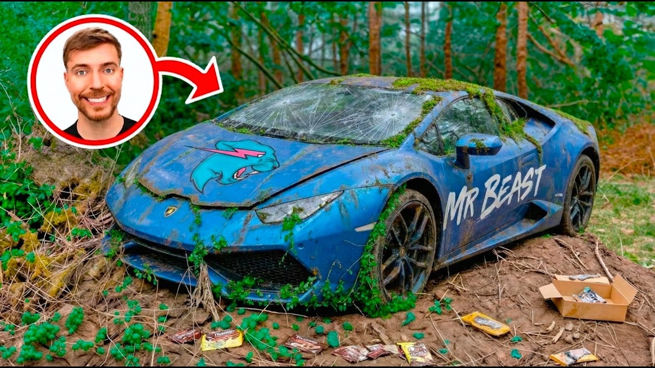 FULLY Restoration MrBeast's Abandoned Lamborghini | Restoring FORGOTTEN Lamborghini of MrBeast