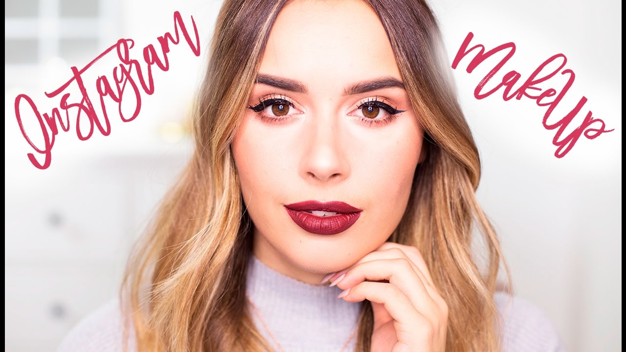 INSTAGRAM MAKEUP + SELFIE TIPS | Hello October | AD