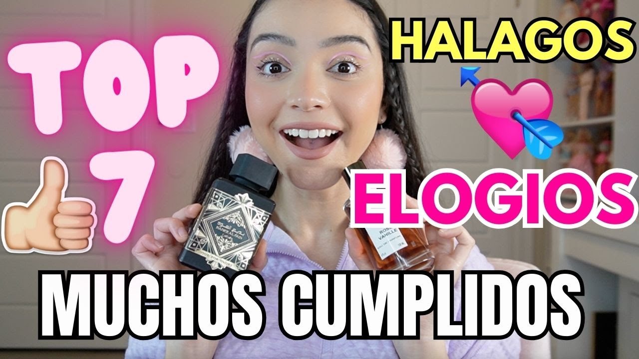 TOP 7 PERFUMES MAS ELOGIADOS Y HALAGADOS