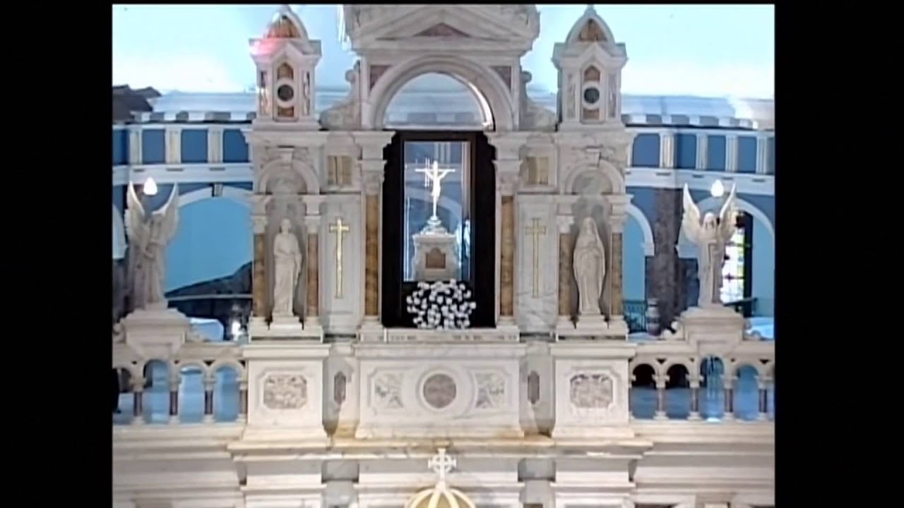 Papa Francisco Santa misa en la basilica de la Virgen de la Caridad del Cobre en Santiago de Cuba