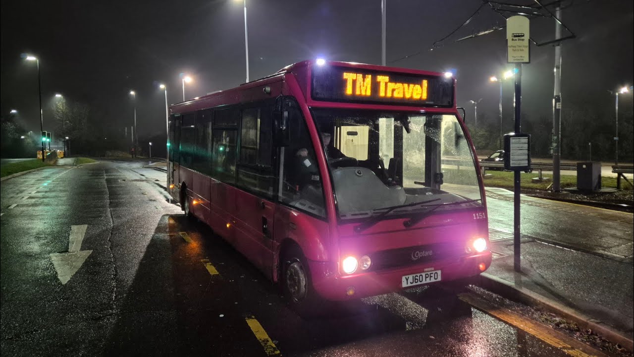 The Mercedes/Allison Optare Solo VS the Hills in Sheffield | TM Travel 1151 YJ60 PFO