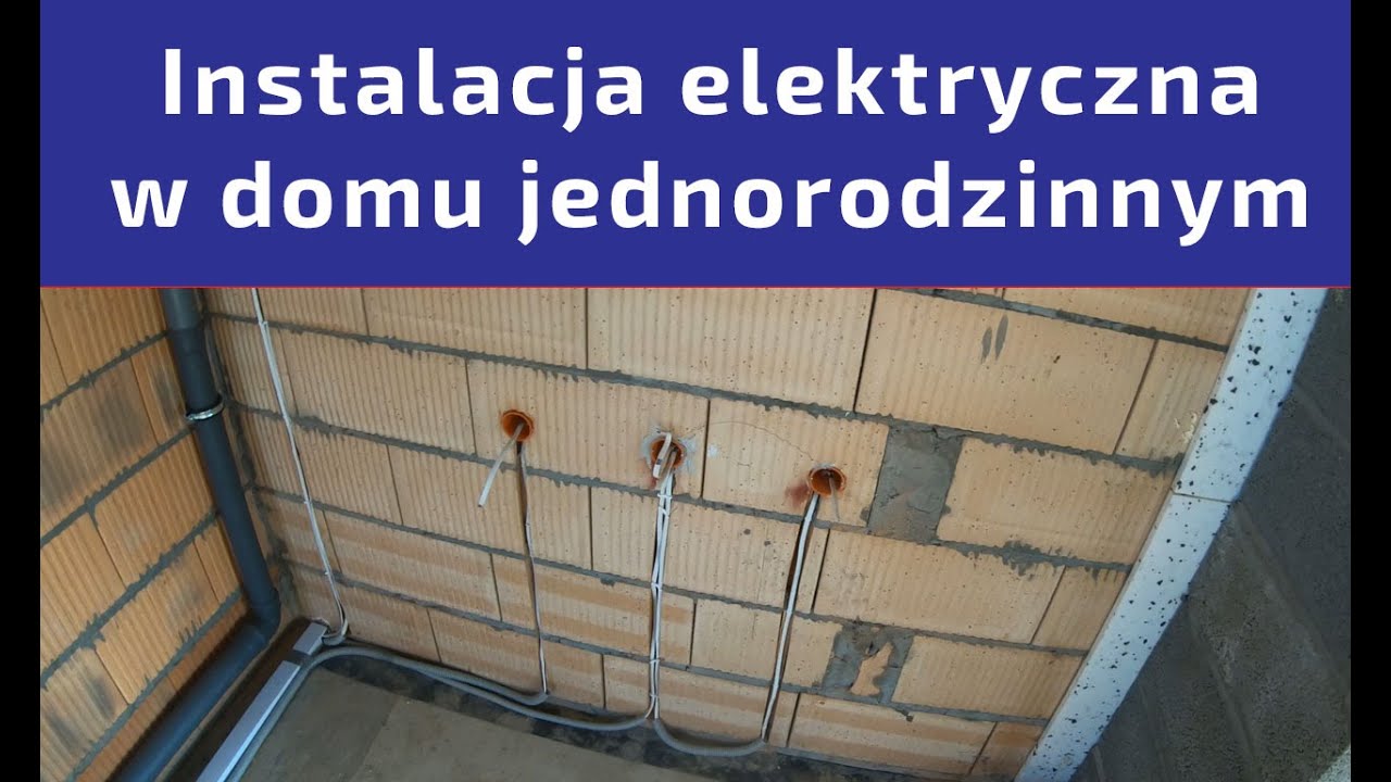 Instalacja elektryczna w domu  - jak wykonałem, czegoś jeszcze brakuje?