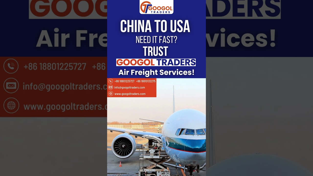 Fast & Reliable Air Freight Services from China to the USA!  