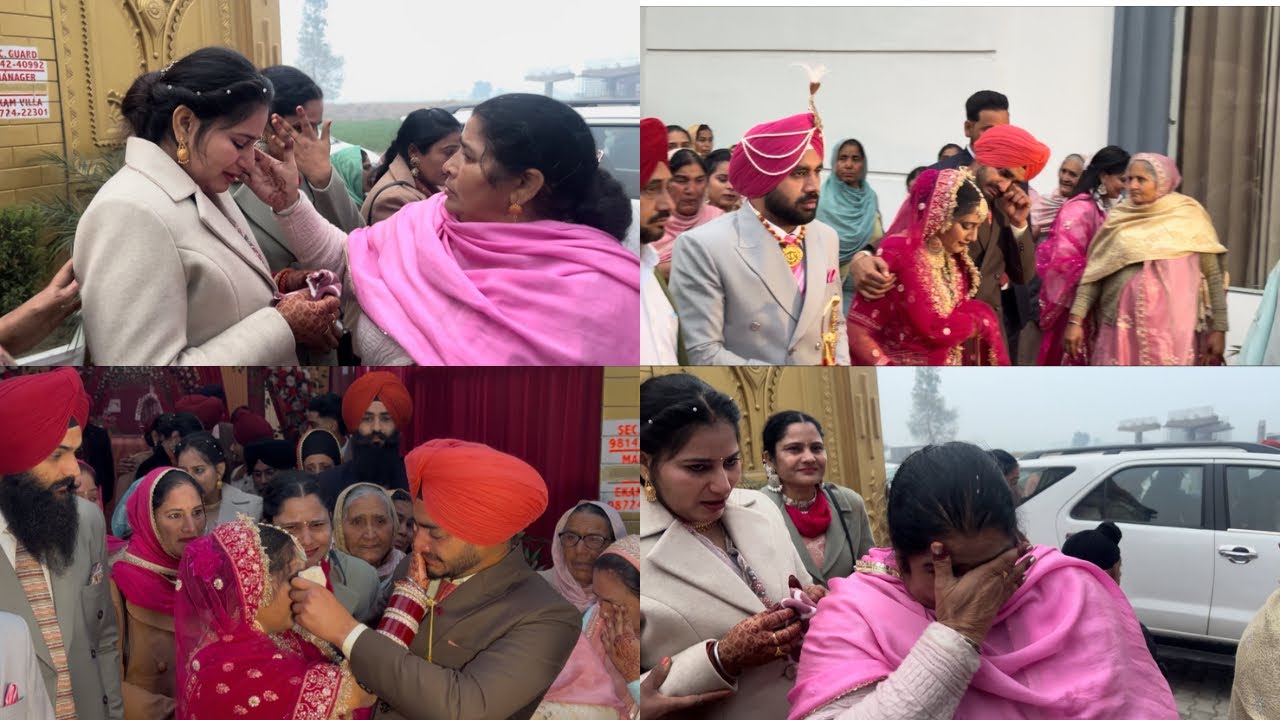 ਧੀਆਂ ਤੋਰਨੀਆਂ ਕਿਹੜੀਆਂ ਸੋਖੀਆਂ 🥺🥺DHEEIYAN TORNIYA SOKHIYA NI 🥺🥺 sara pariwar ron lg giya 😭