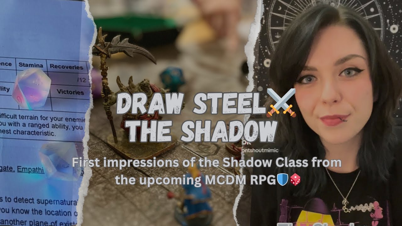 Draw Steel RPG: First impressions of the Shadow Class