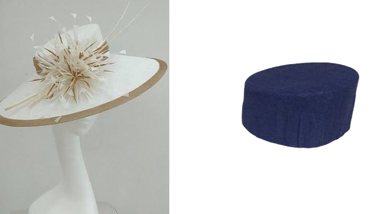 HOW TO MOULD OR BLOCK THE SINAMAY HAT CROWN FOR THIS HAT