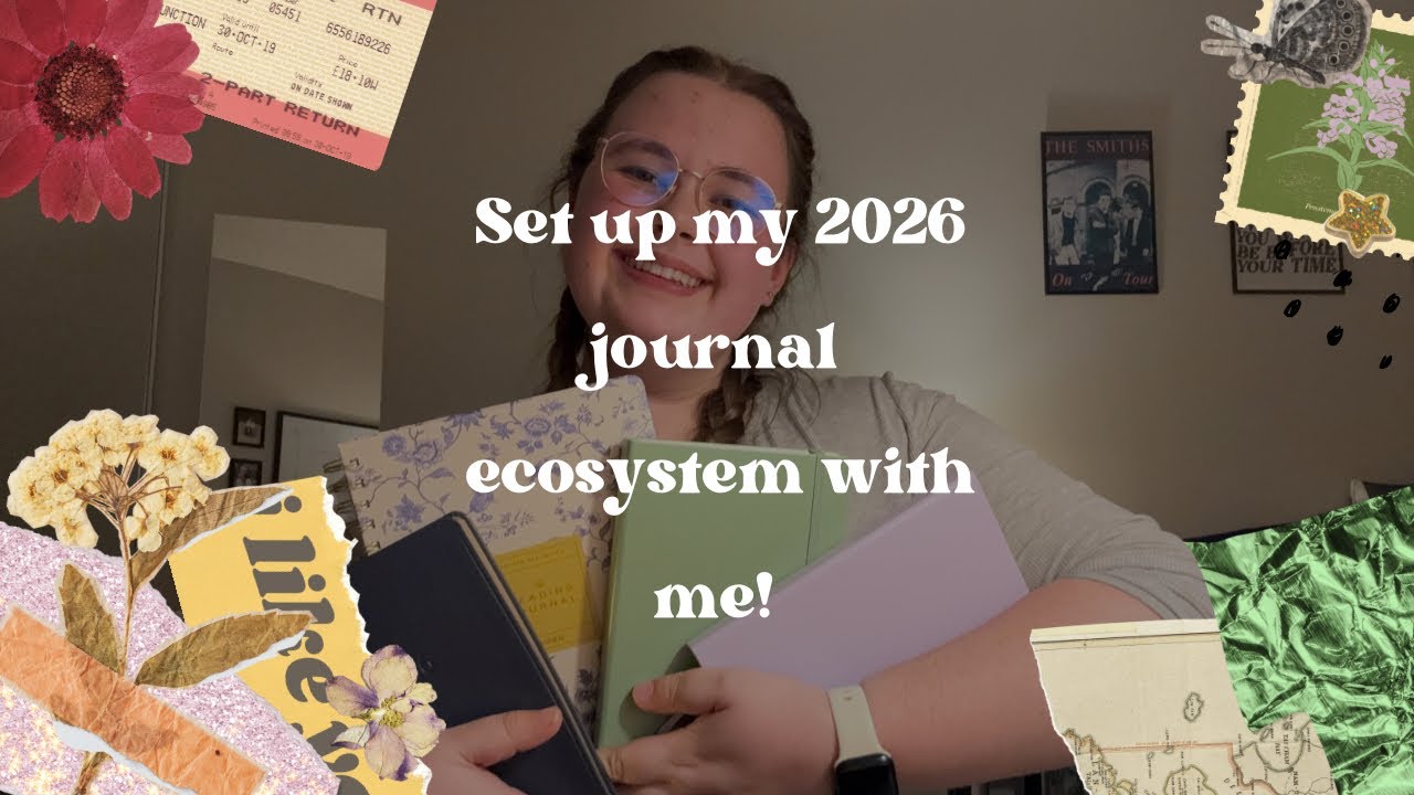 Set up my 2026 journal ecosystem with me! 