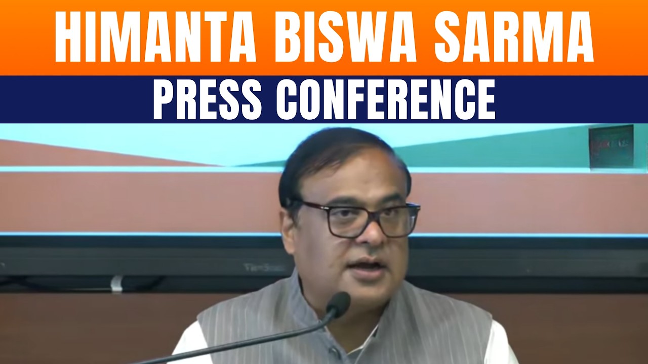 Assam CM Himanta Biswa Sarma Addresses Press Conference On BJP Foundation Day Amid Election Buzz