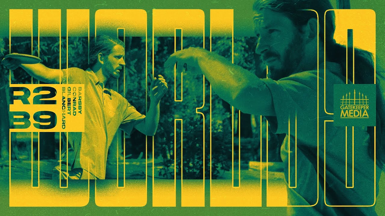 2021 Disc Golf World Championships | RD2, B9 CHASE | Blanchard, Gilbert, Barsby, Conrad | GATEKEEPER