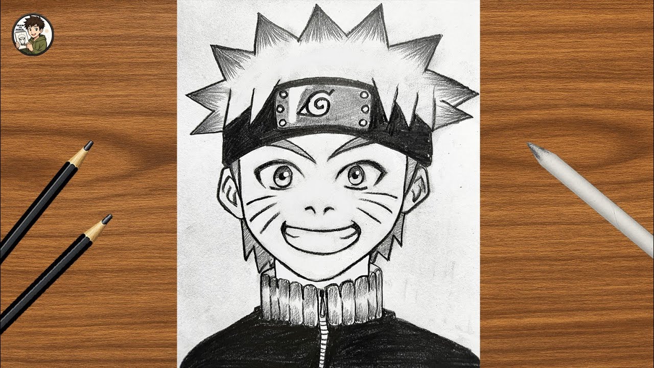 Easy Naruto Drawing For Beginners | How To Draw Anime Drawing Step by Step 