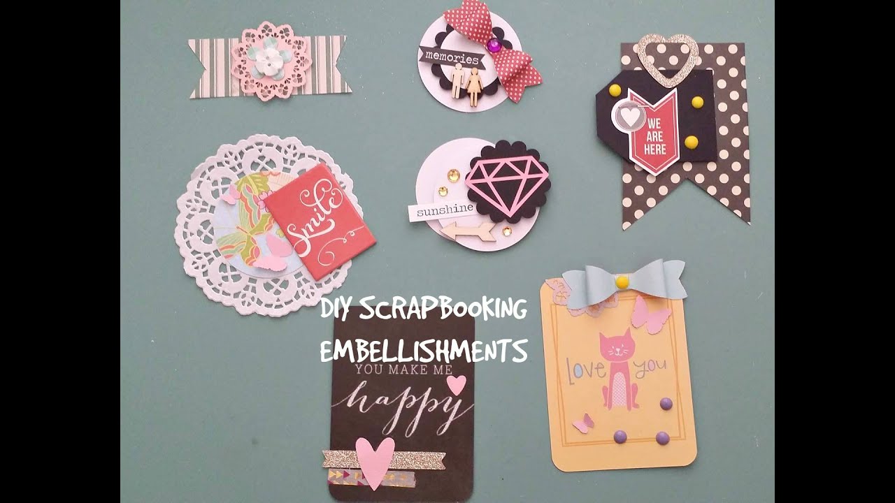 DIY Scrapbooking Embellishments
